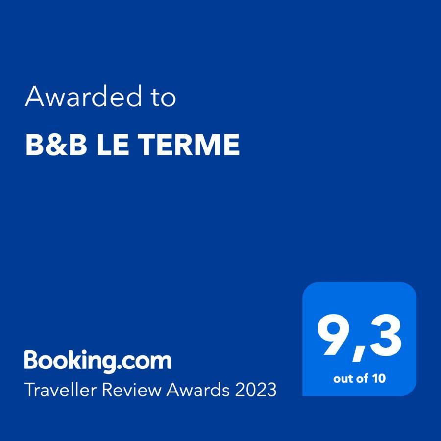B&B Le Terme Rivanazzano Terme Extérieur photo